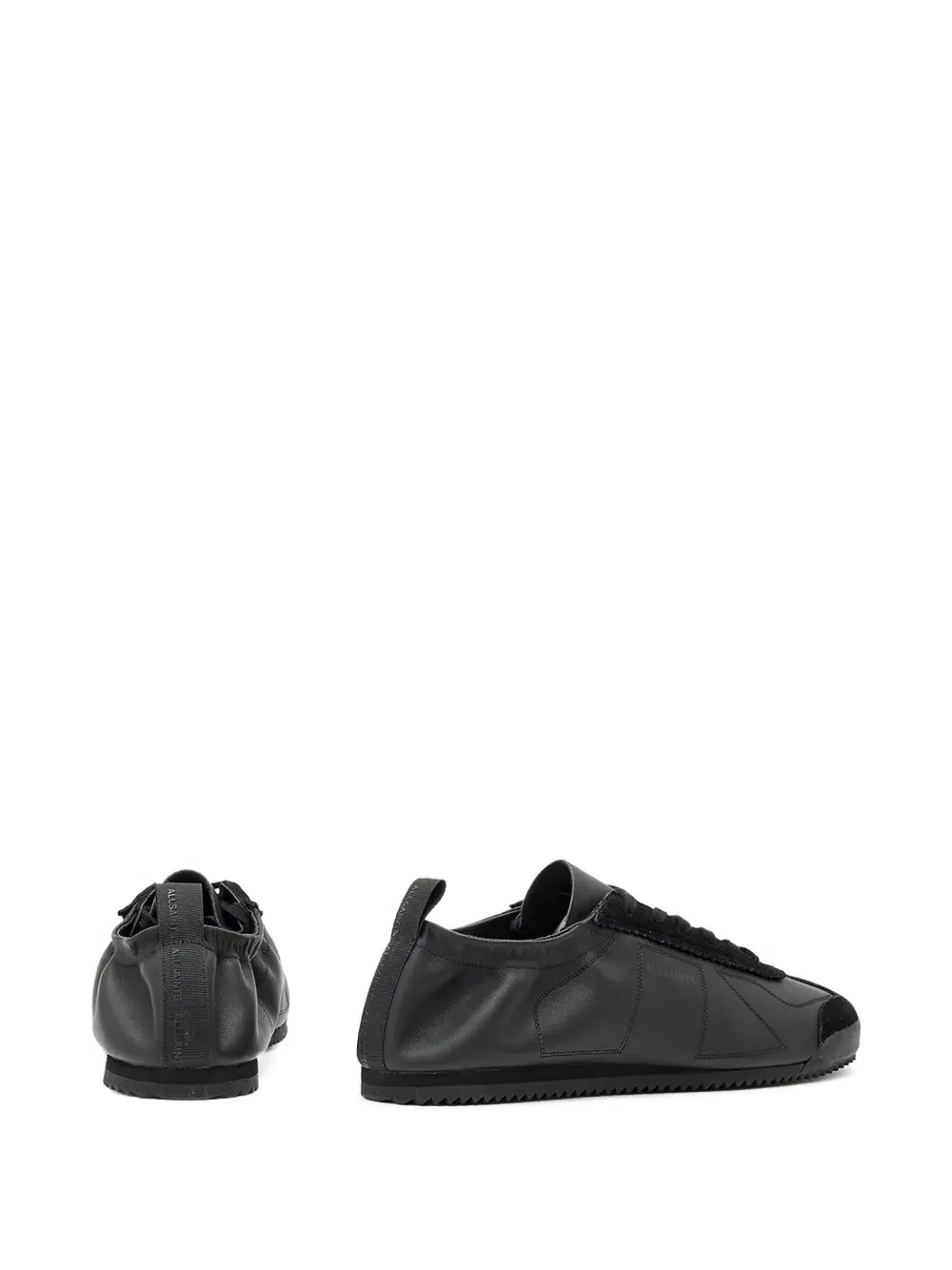 AllSaints Kenny lace-up sneakers Zwart