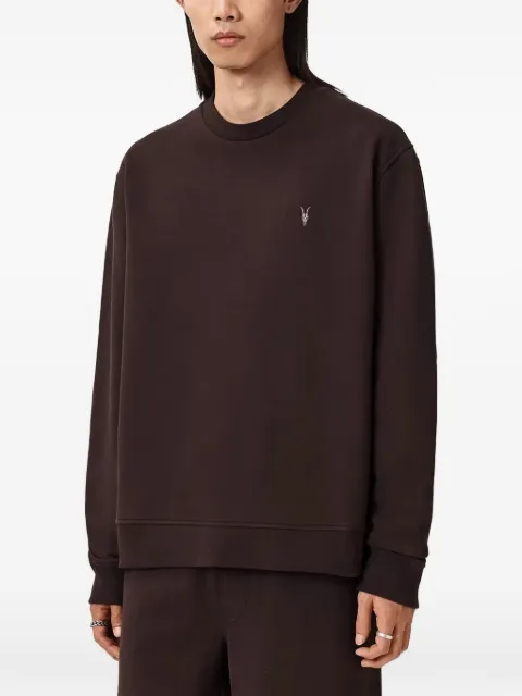AllSaints Asher Ramskull logo sweater
