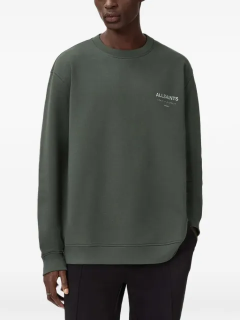 AllSaints Underground text crew-neck sweater