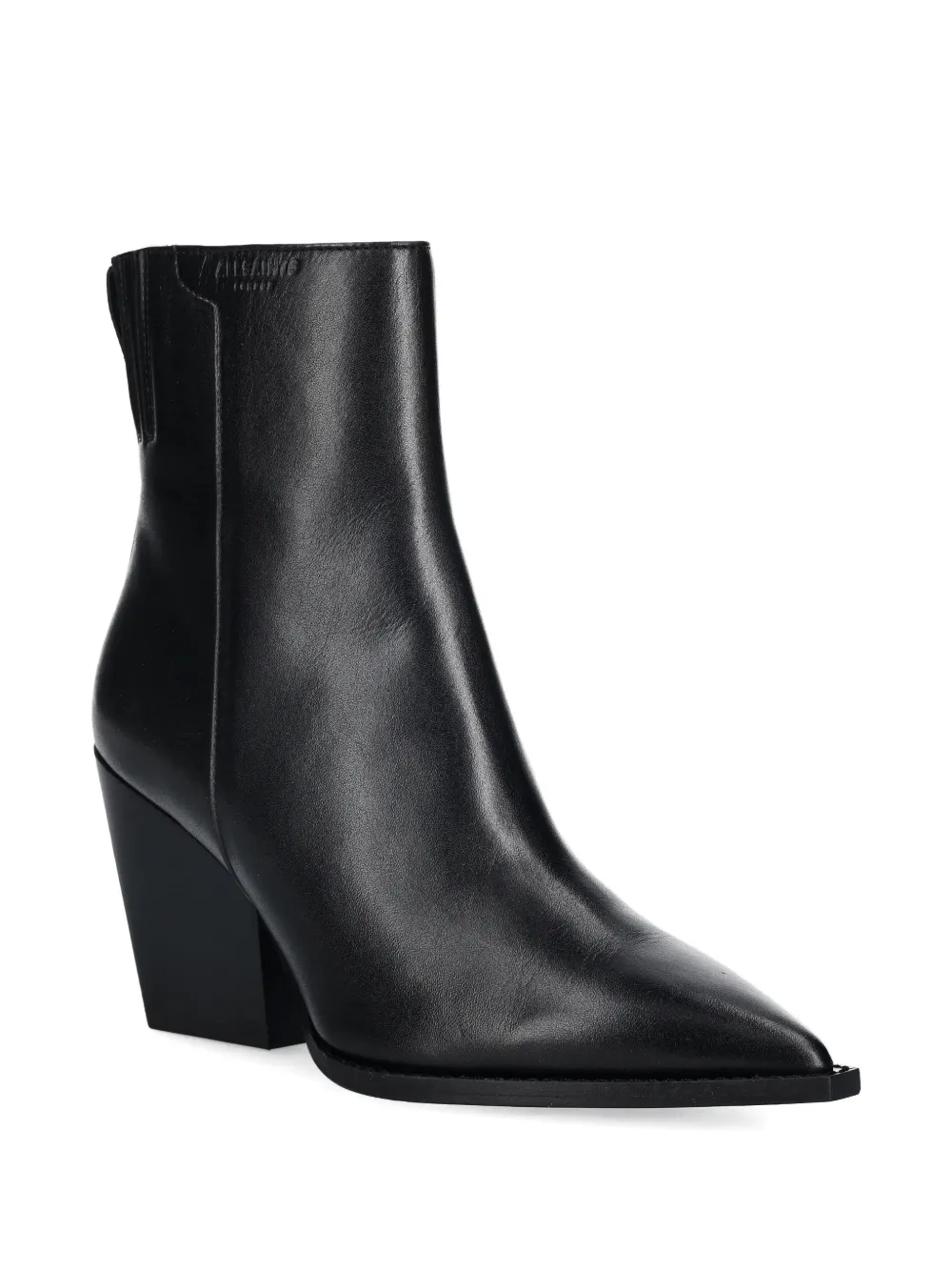AllSaints Rizzo pointed-toe zip-fastening boots | Ankle Boots | Image 2