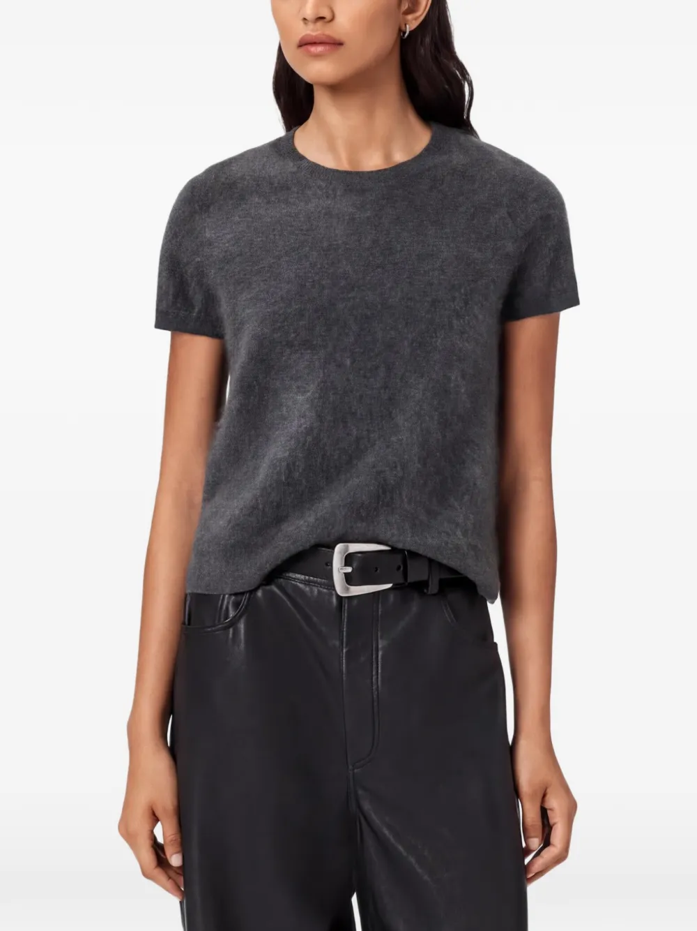 AllSaints Rebel crew-neck short-sleeve T-shirt - Grau