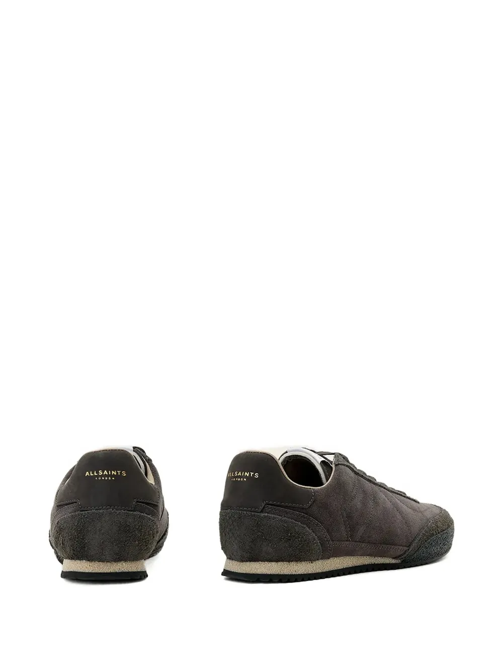 AllSaints Harri suede lace-up sneakers Bruin