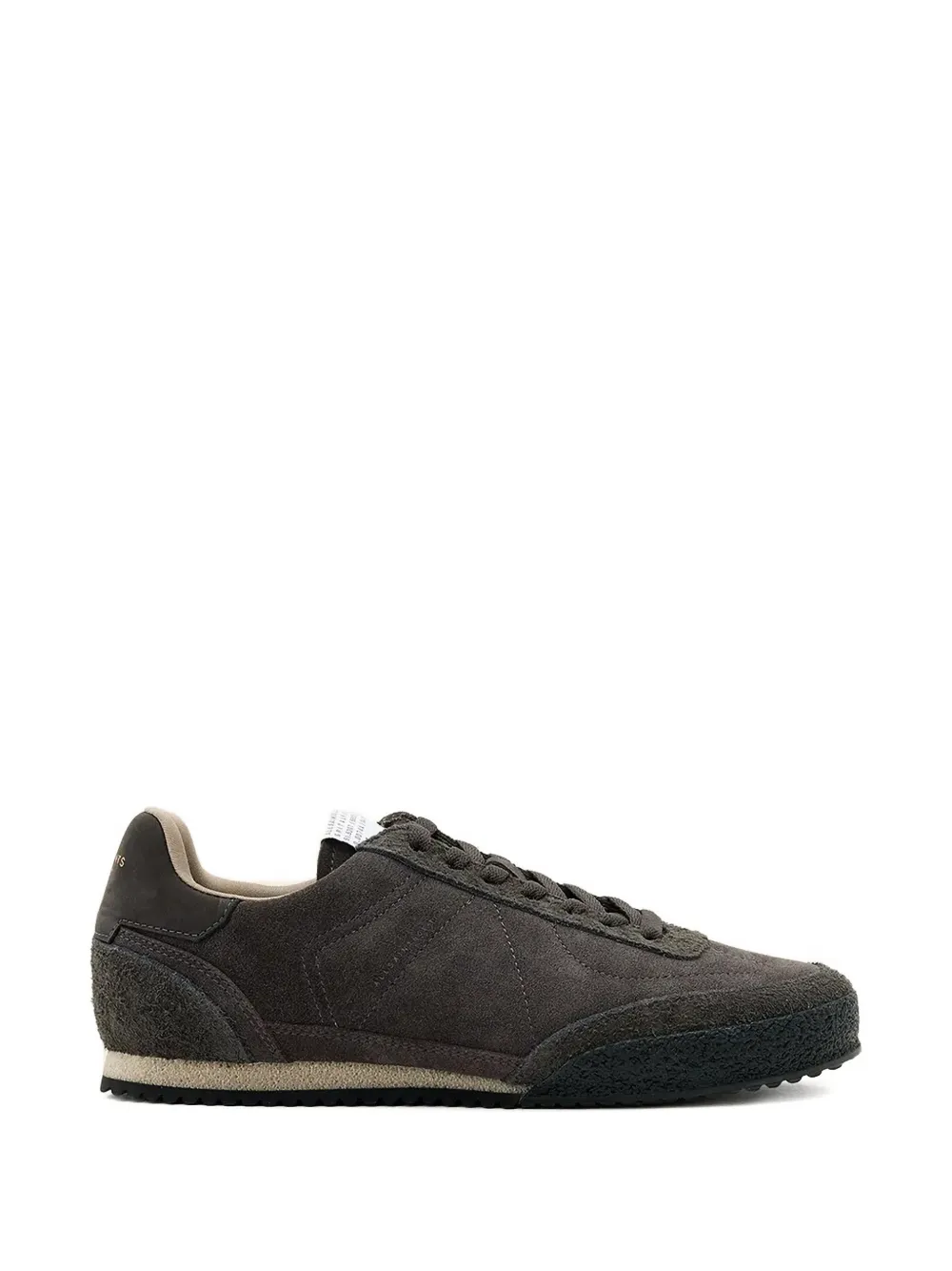 AllSaints Harri suede lace-up sneakers Bruin
