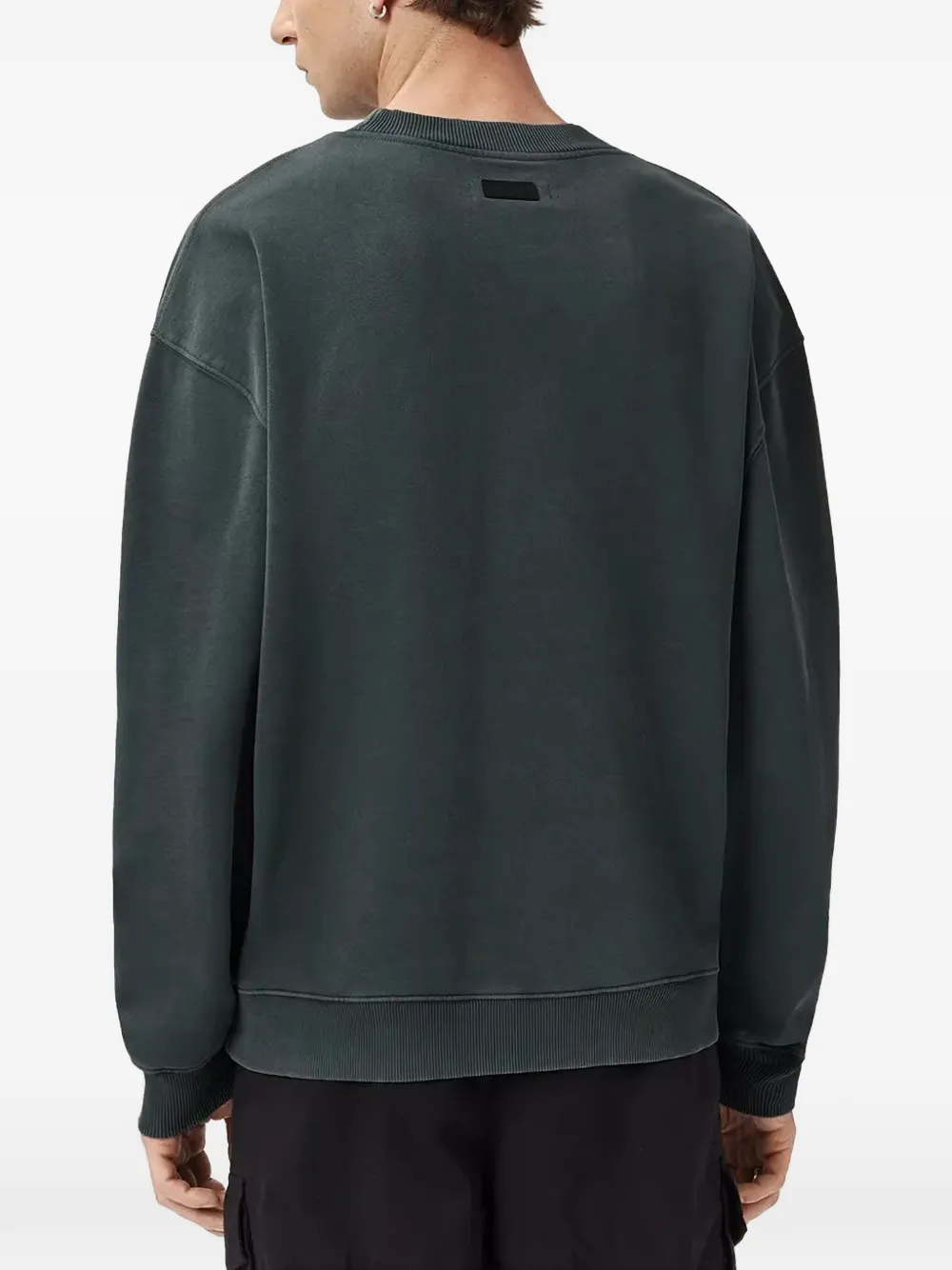  Allsaints Milo Crew-neck Sweatshirt - Green 