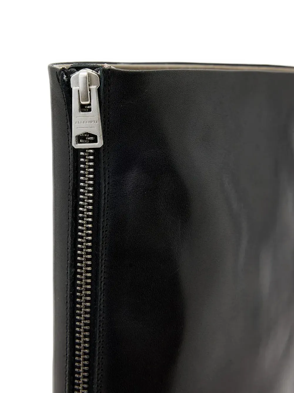 Allsaints Maxie Zip-fastening Boots In Animal Print