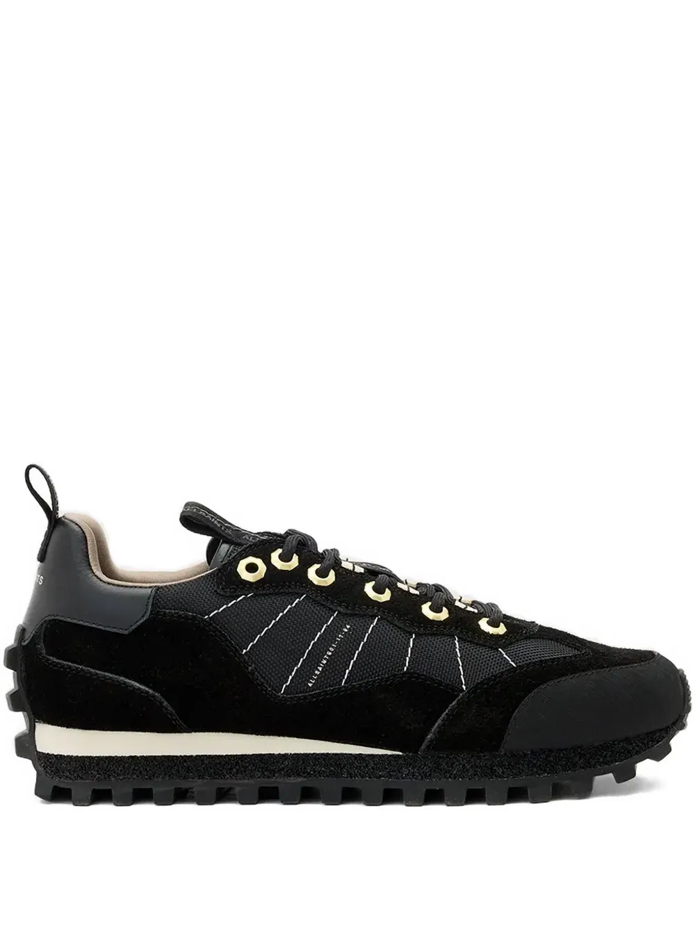 AllSaints Nevis lace-fastening sneakers - Nero