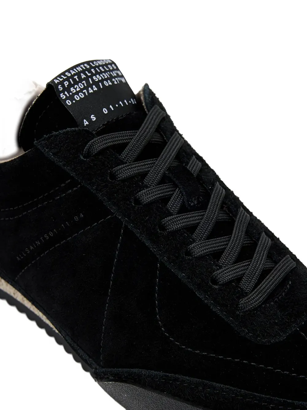 AllSaints Harri lace-up sneakers Zwart