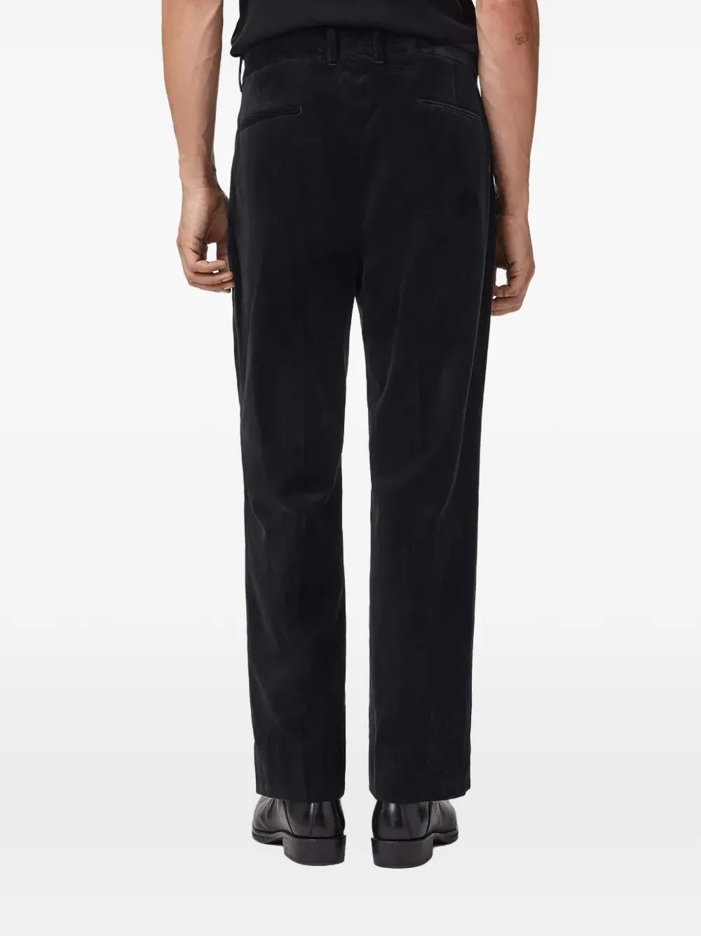 AllSaints Saga fluwelen broek Zwart