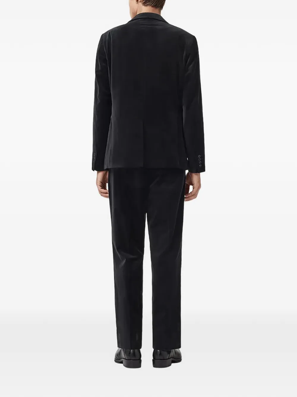 AllSaints Saga fluwelen broek Zwart