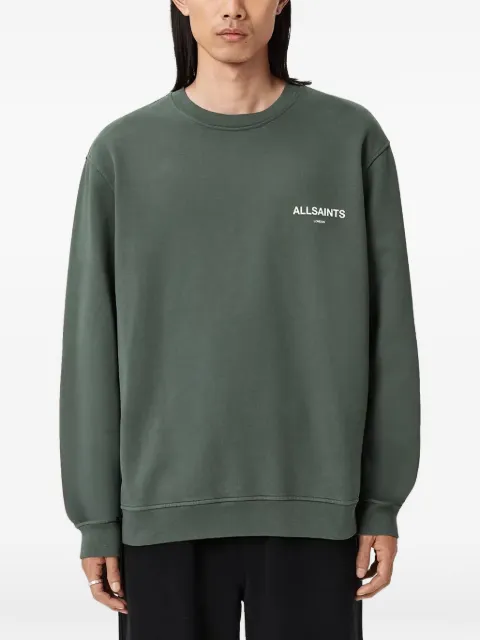 AllSaints 할시온 로고 크루 넥 스웨트셔츠