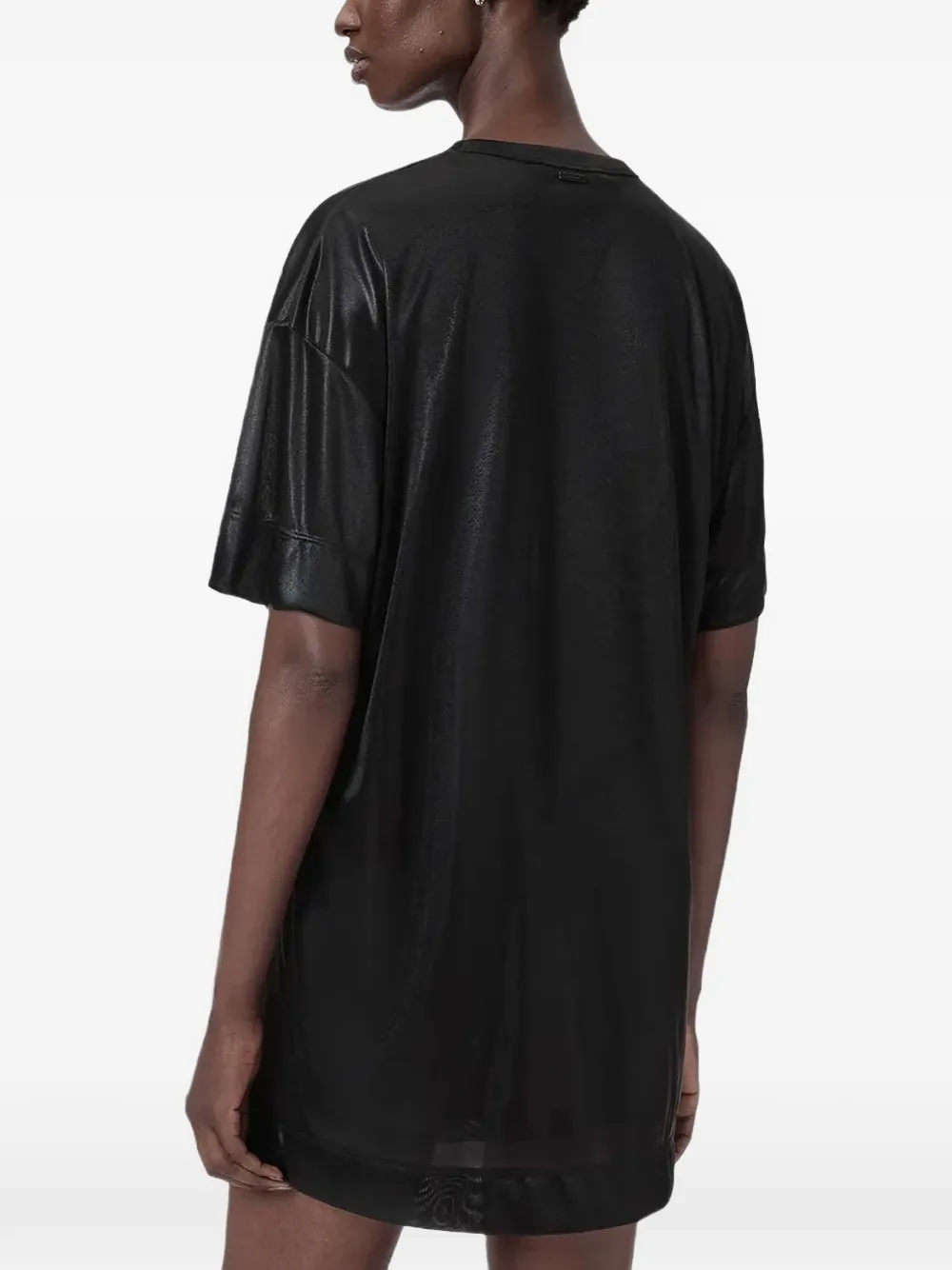  Allsaints Short-sleeve Mini Dress - Black 