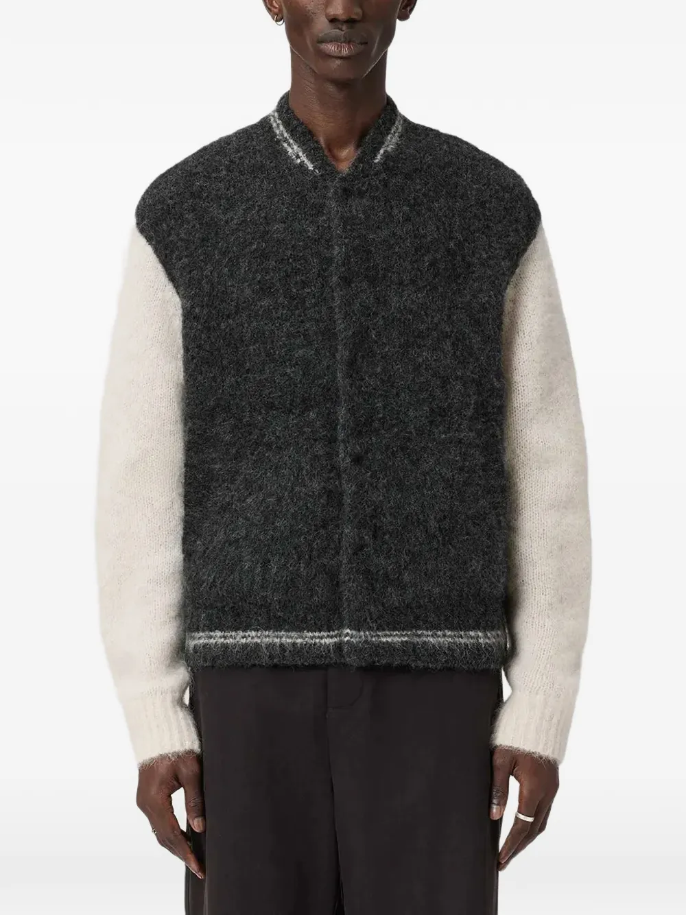 AllSaints Jaque two-tone cardigan | Cardigans | Image 2