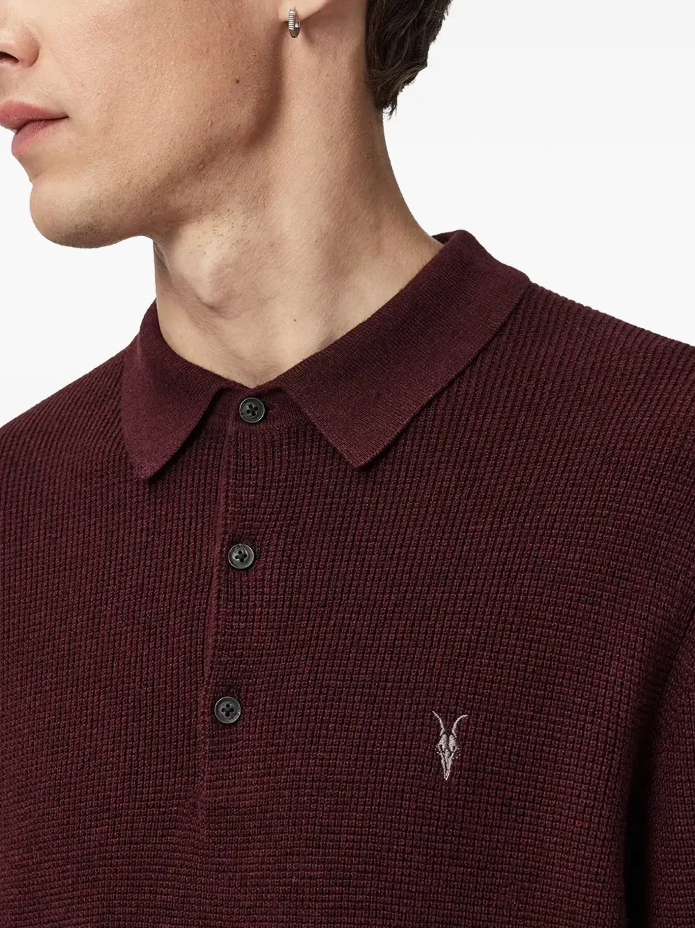 Button Polo Knitwear