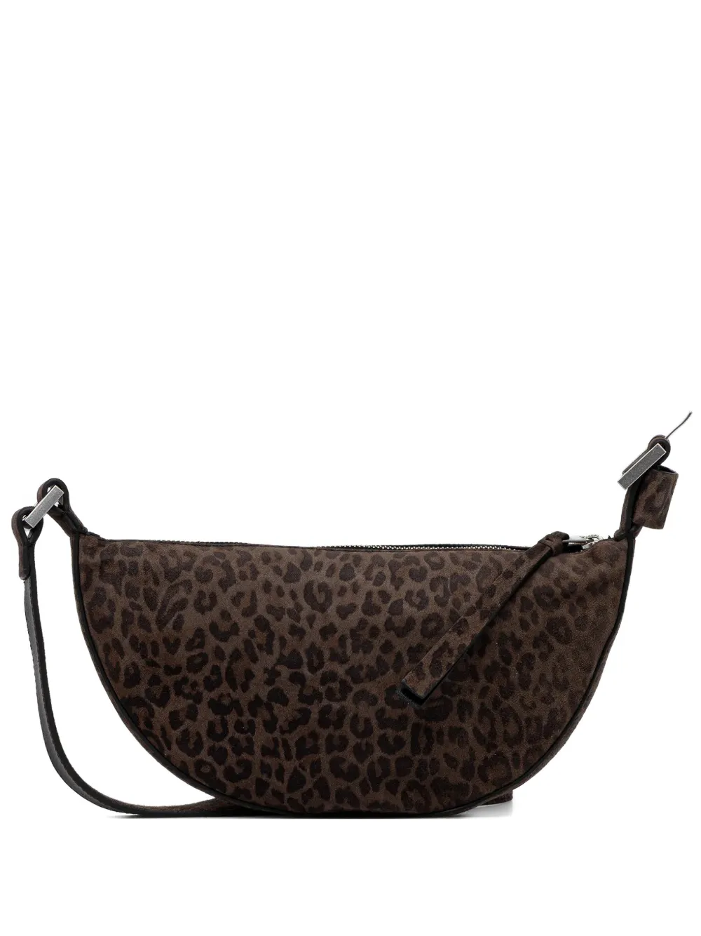 AllSaints animal-print satchel - Marrone
