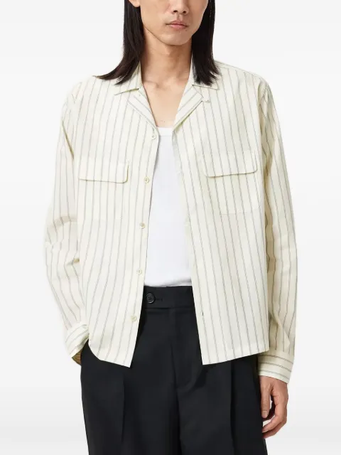 AllSaints Stanley striped shirt