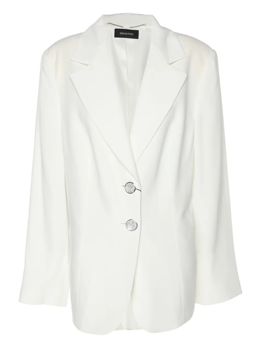 ELENA MIRO` Blazer con bottoni - Bianco