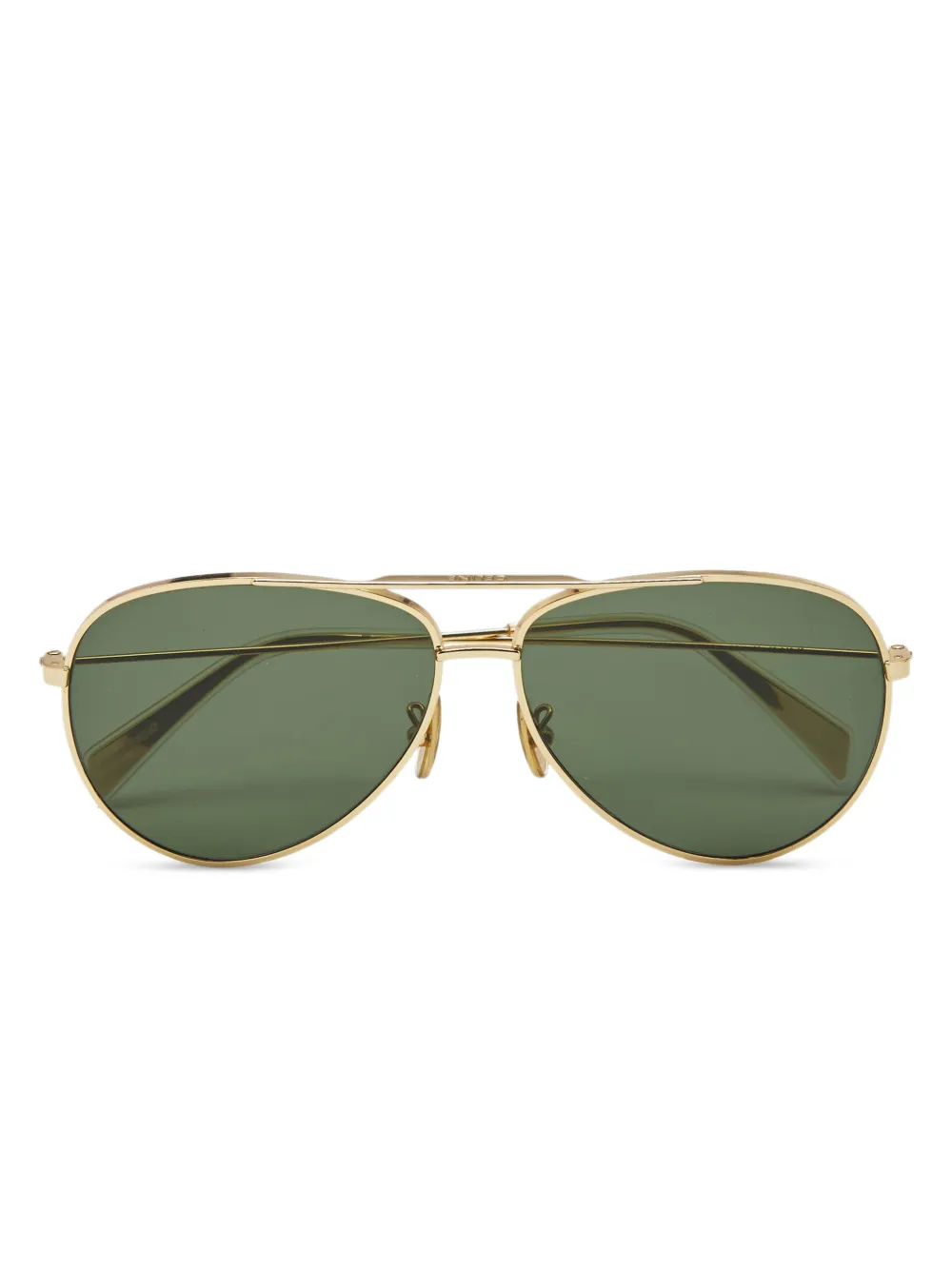 Celine Pre-Owned metal pilot sunglasses - Oro
