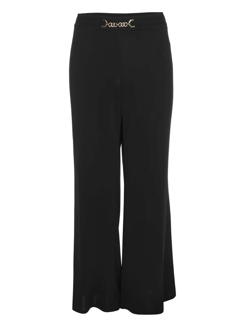 ELENA MIRO` Pantaloni con decorazione - Nero