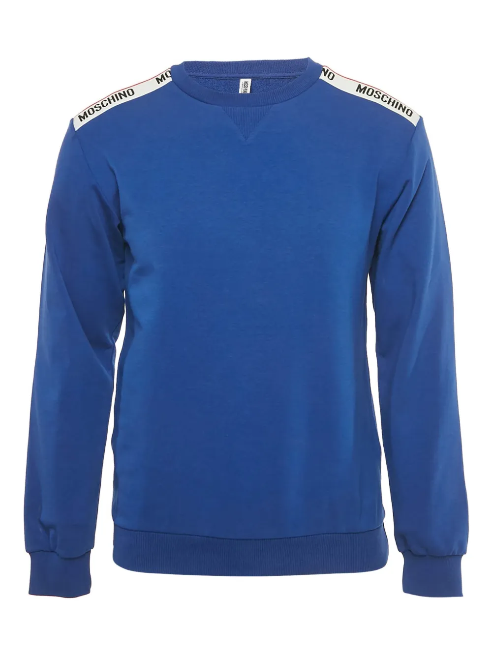 Moschino Pre-Owned logo-detail sweatshirt - Blu
