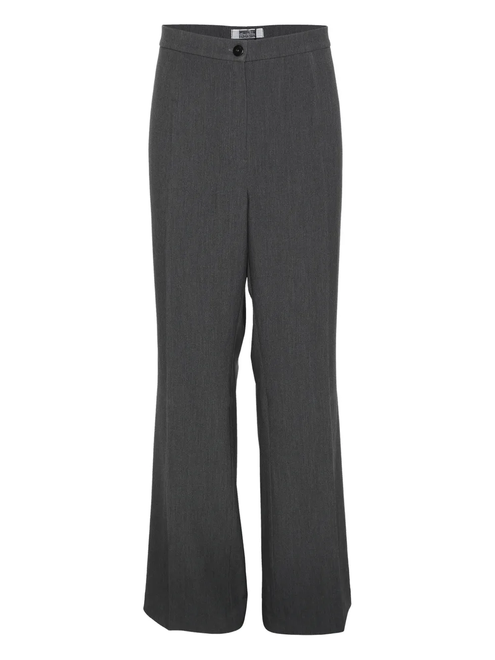 Krizia Pre-Owned Pantaloni con bottoni - Grigio