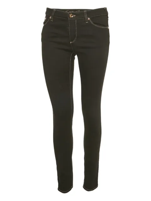 Giorgio Armani Pre-Owned jean slim à coupe cinq poches