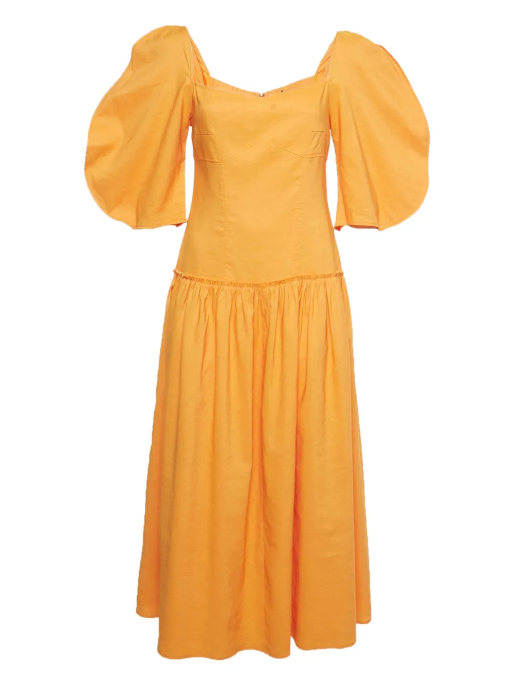 Rejina Pyo Louisa puff-sleeve maxi dress - Orange