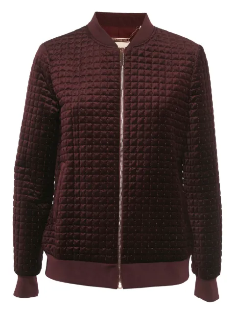 Ted Baker quilted zip-fastening bomber jacket