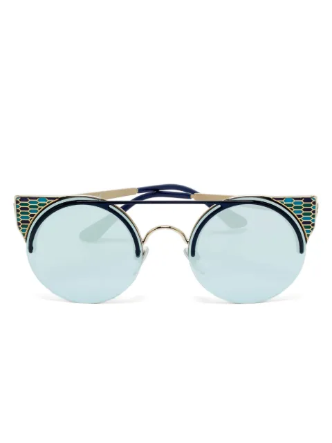 Bvlgari Pre-Owned Verspiegelte 6088 Serpenti Sonnenbrille