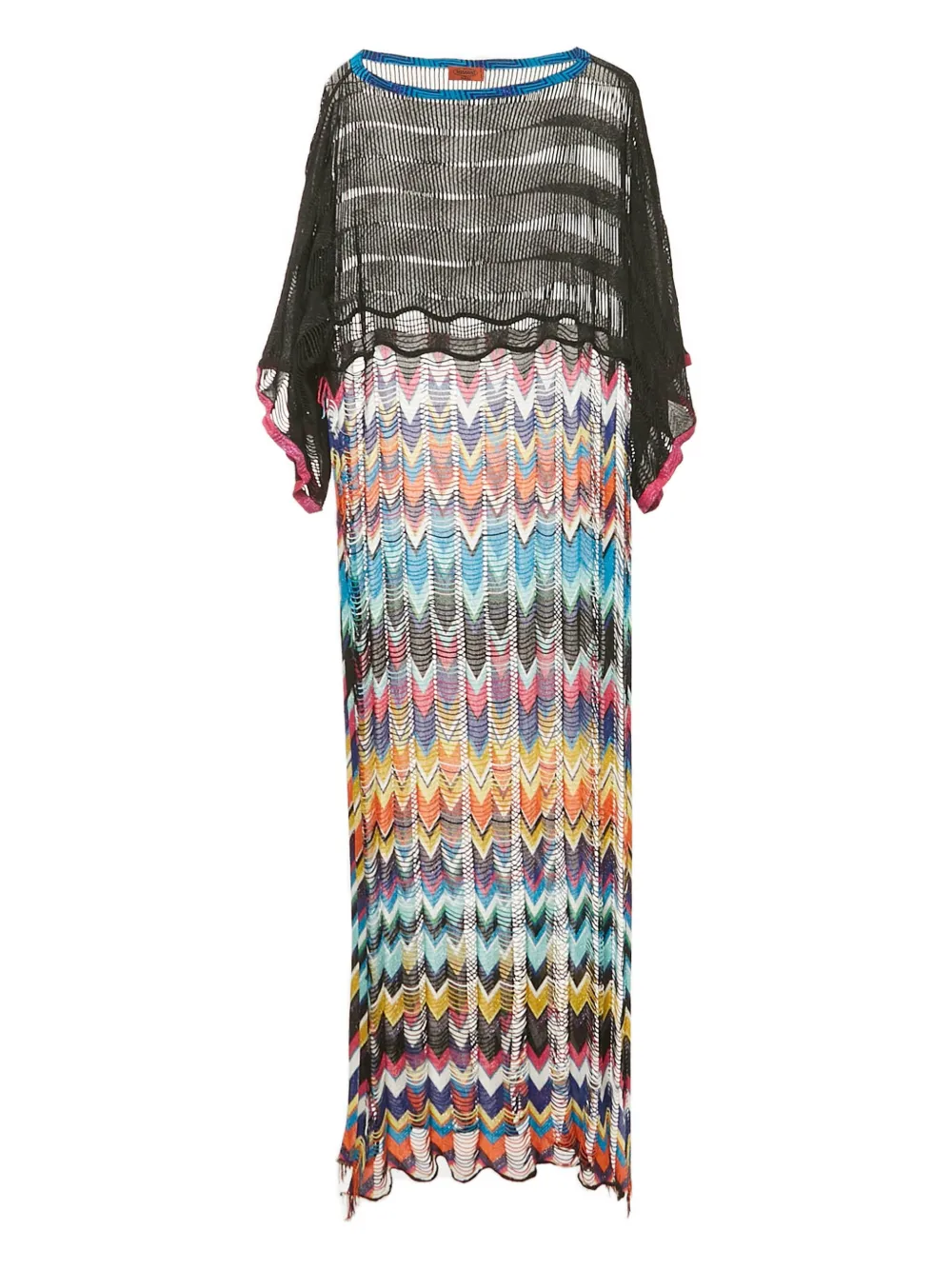 Missoni Pre-Owned cover-up long dress - Nero