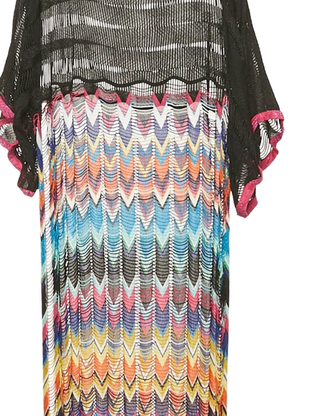 Missoni Pre-Owned cover-up long dress - Zwart