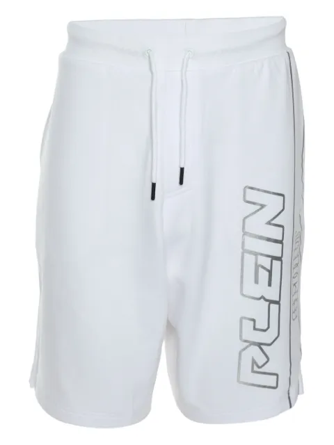Plein Sport drawstring-fastening logo-print track shorts