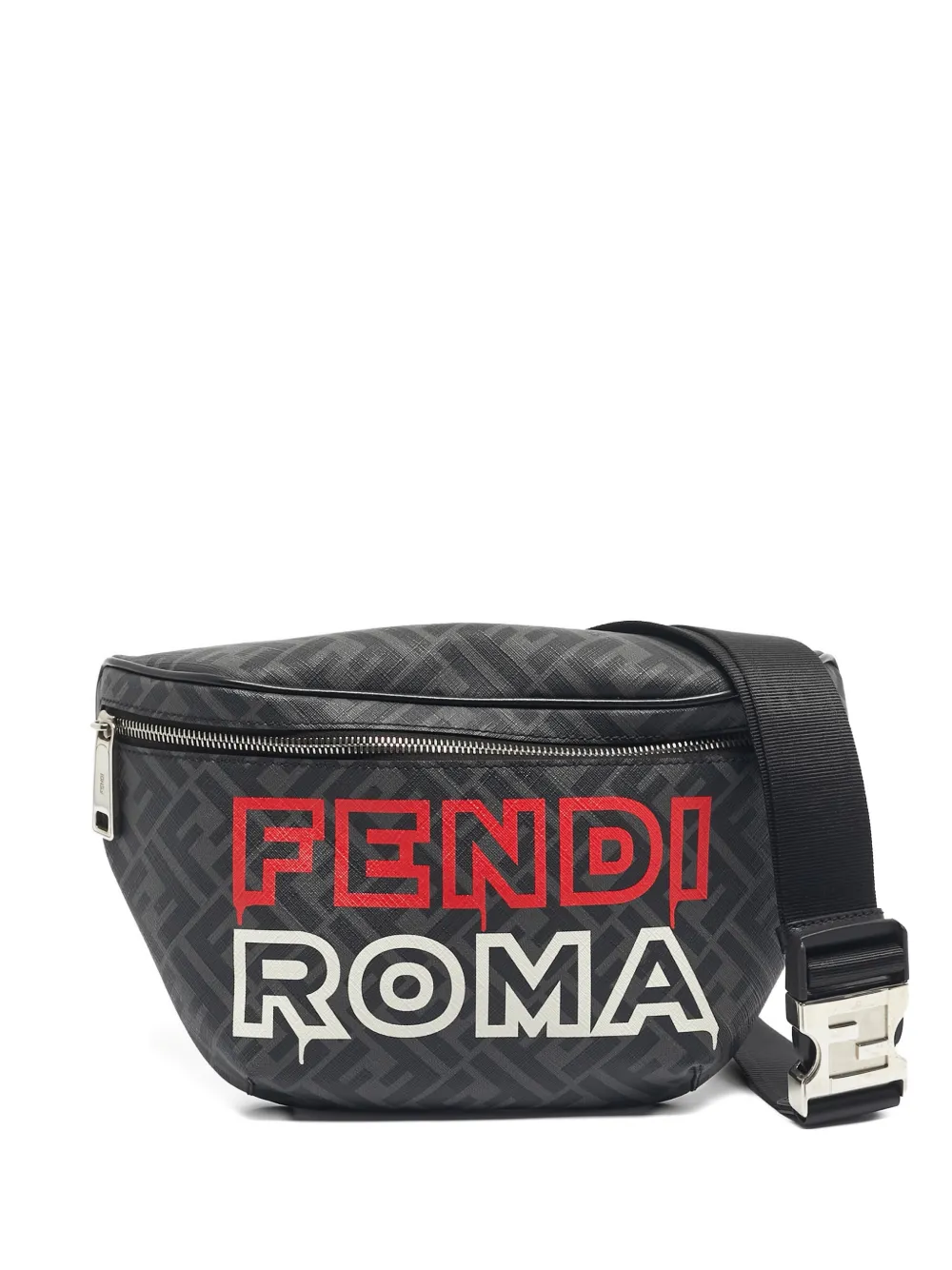 Fendi Pre-Owned Marsupio con motivo FF - Nero