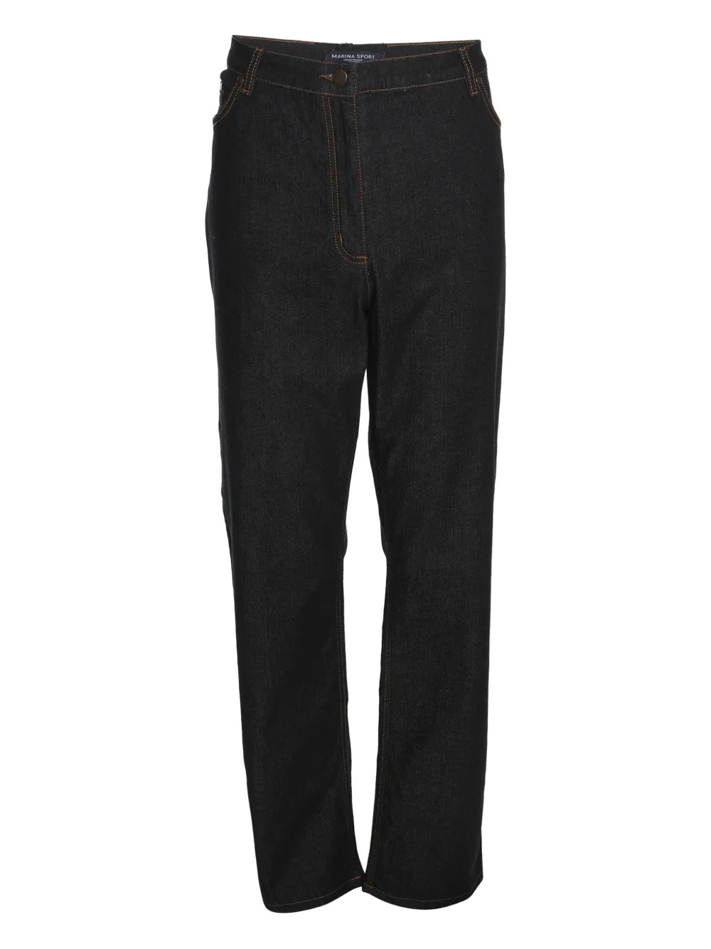 Pre-owned Marina Rinaldi Wide-leg Jeans In Blue