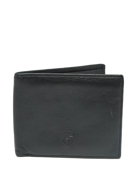 Giorgio Armani Pre-Owned leather bifold wallet