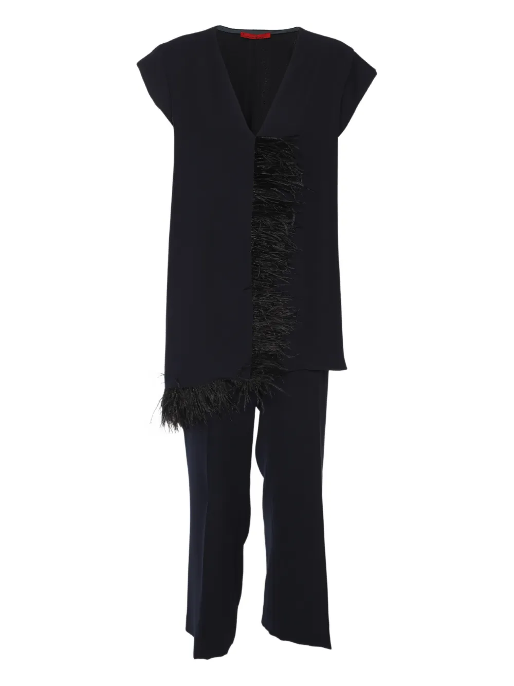 Carolina Herrera Vintage Hosen-Set - Blau