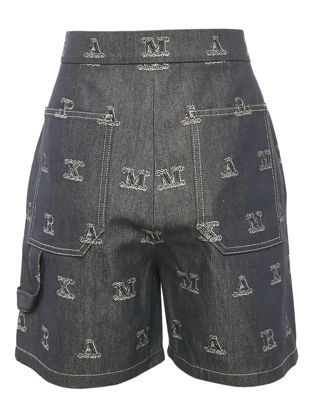 Max Mara jacquard shorts - Blauw