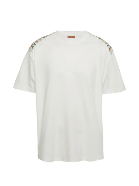 Missoni Pre-Owned zig-zag detail T-shirt