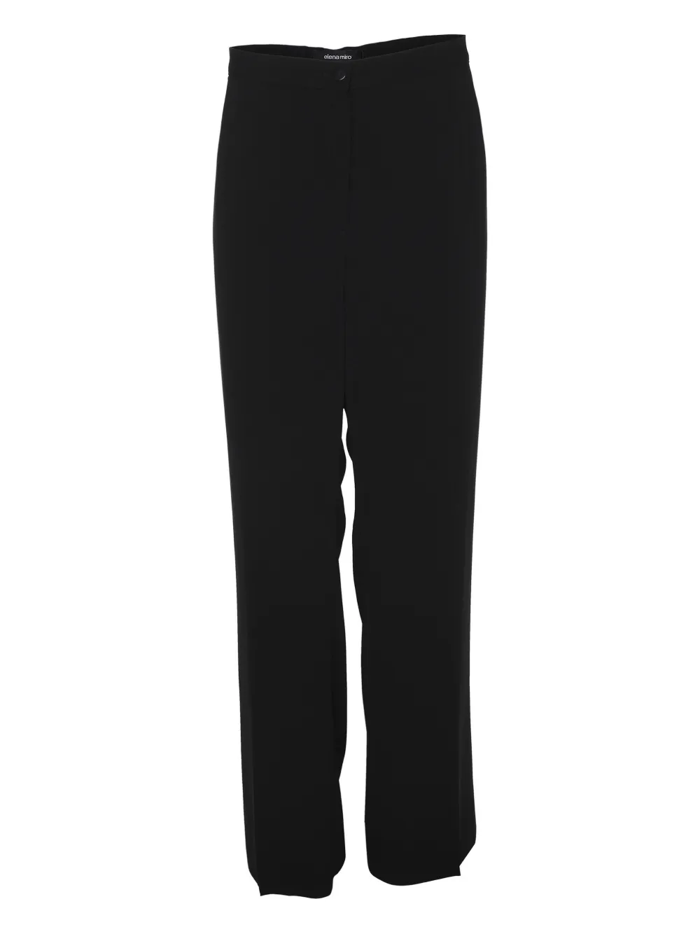ELENA MIRO` Pantaloni con bottoni - Nero