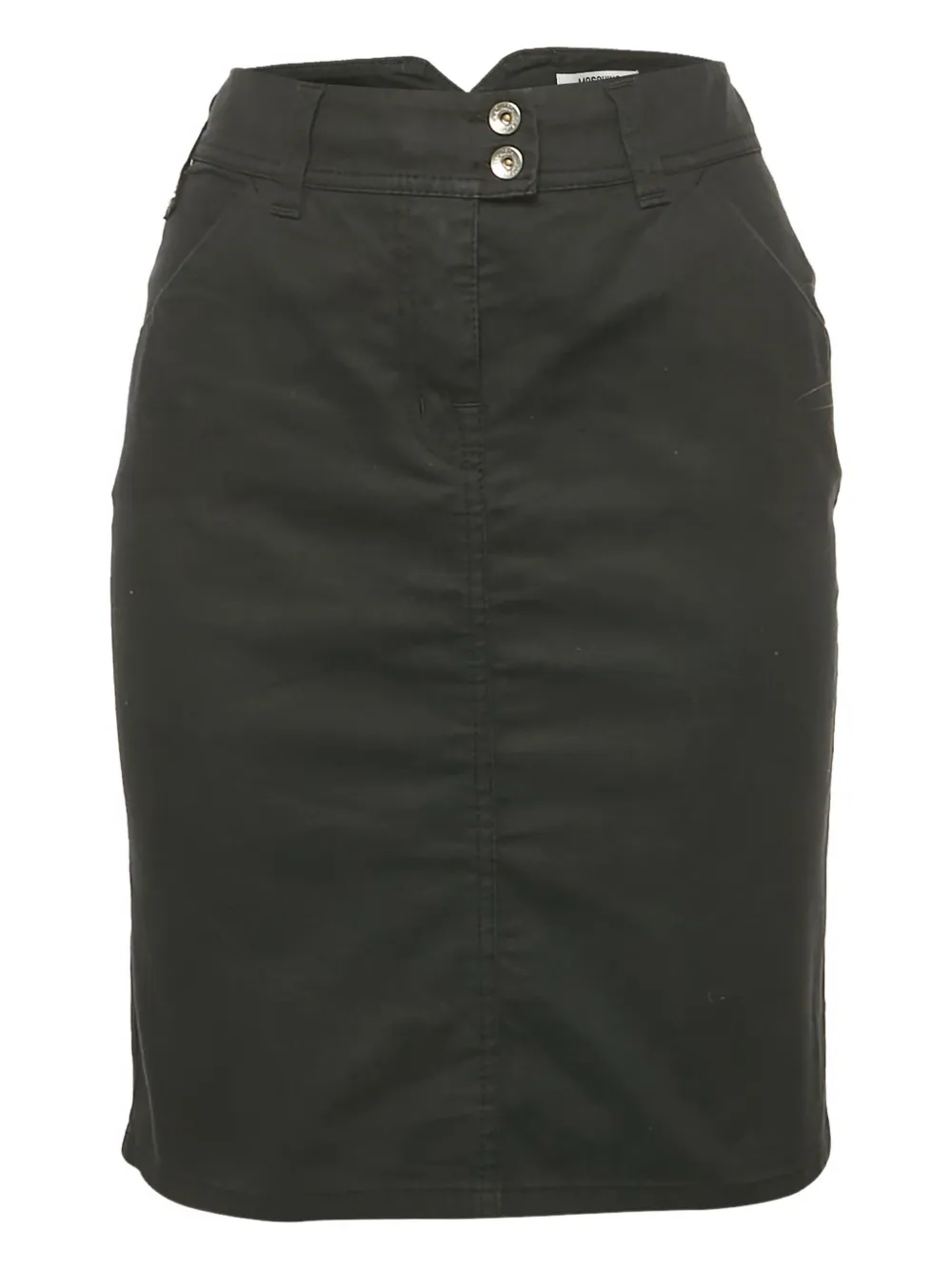 Moschino Pre-Owned logo-embellished mini skirt - Nero