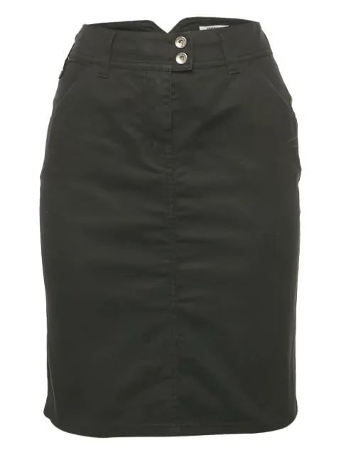 Moschino Pre-Owned logo-embellished mini skirt