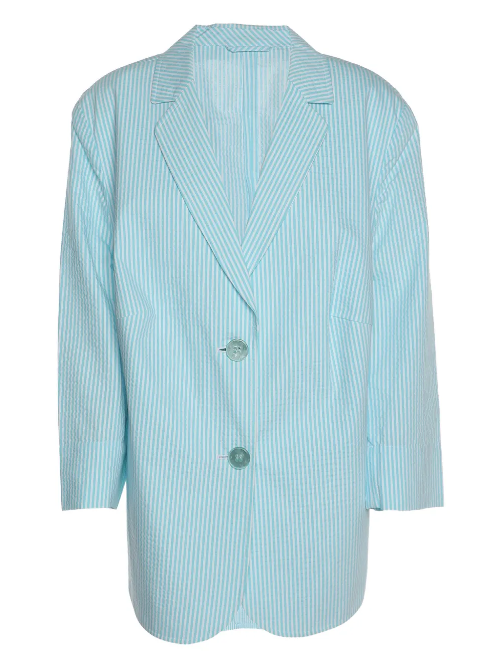 BASLER Blazer monopetto a righe - Blu