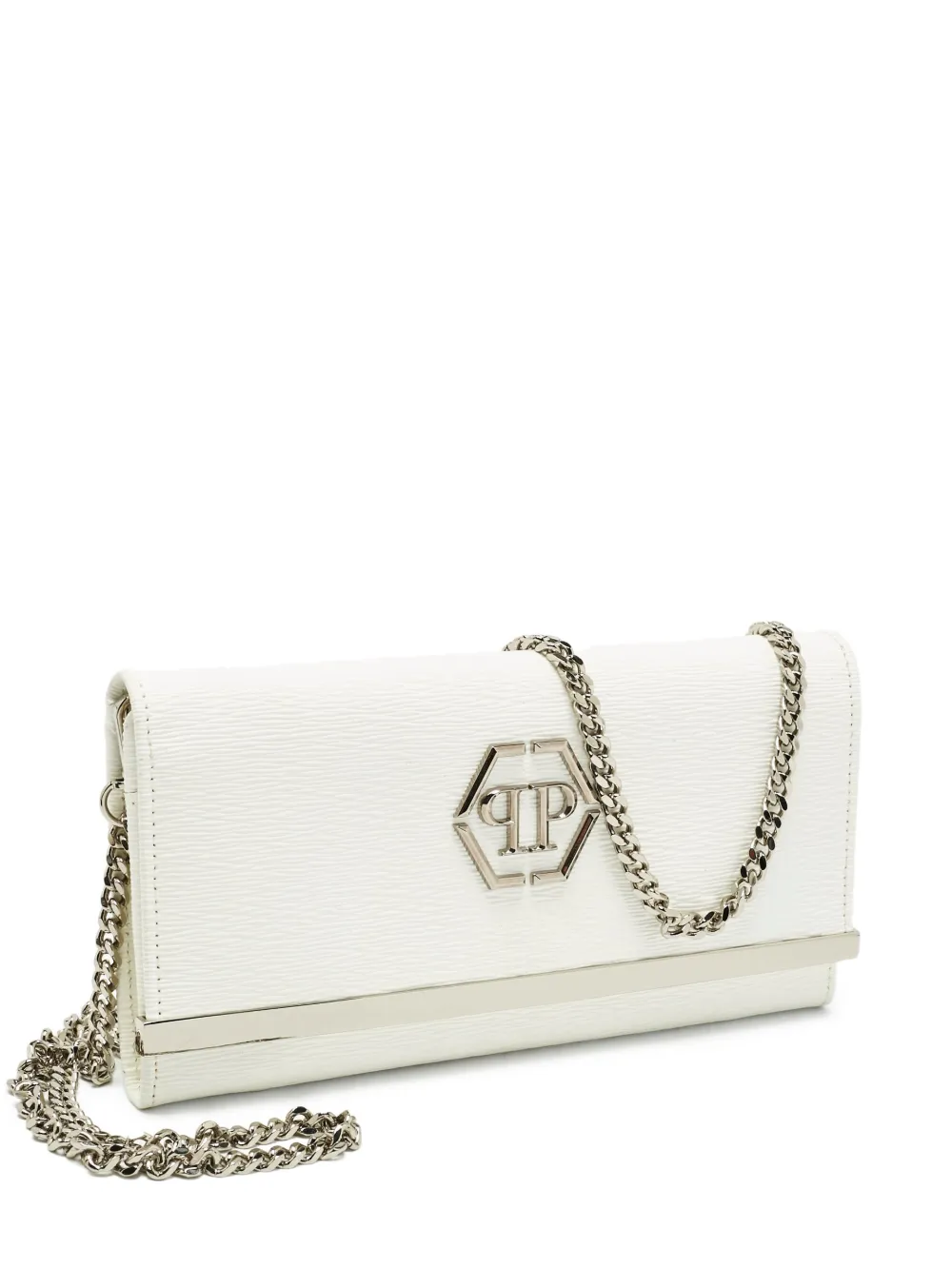 3.1 Phillip Lim logo-plaque chain wallet | blanco | Image 1