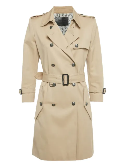 Givenchy Pre-Owned double-breasted belted trench coat