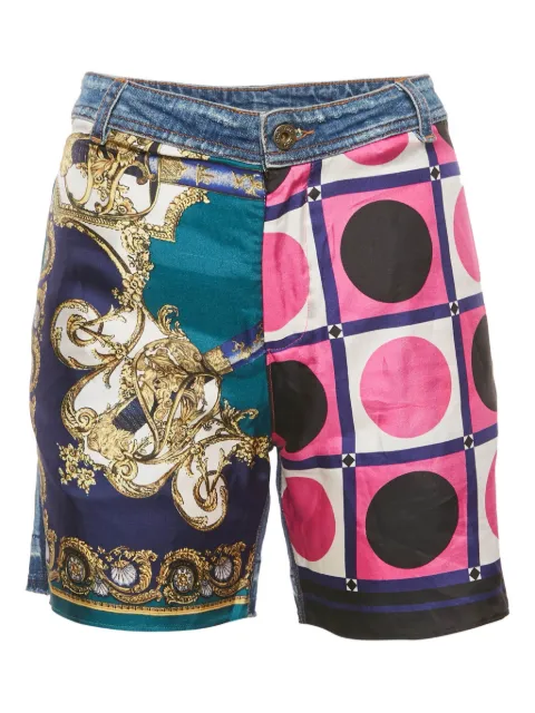 D&G Vintage patchwork shorts