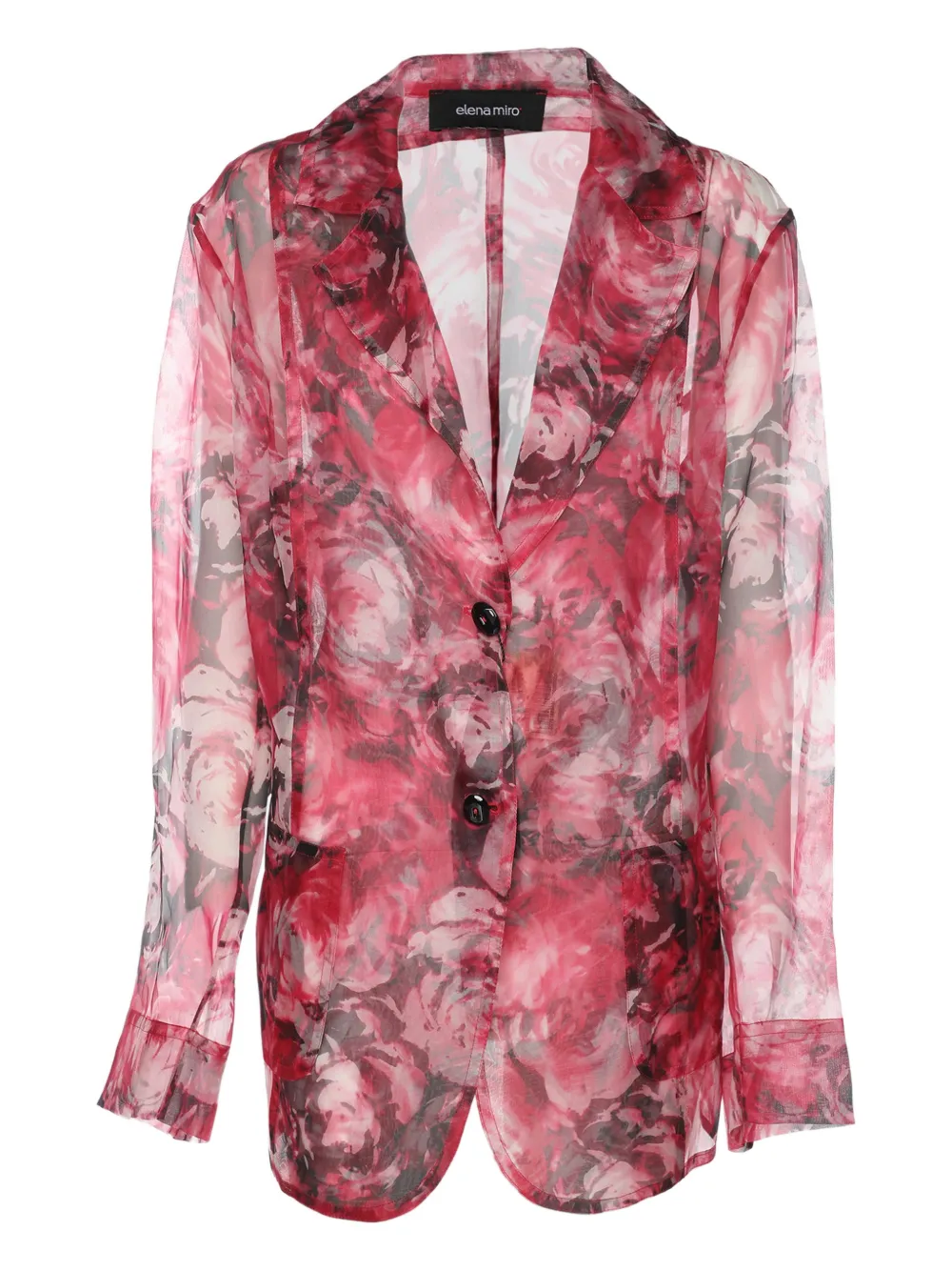 ELENA MIRO` Blazer a fiori - Rosa