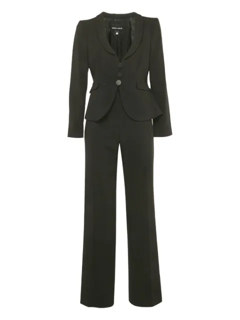 Giorgio Armani Pre-Owned single-breasted wool suit