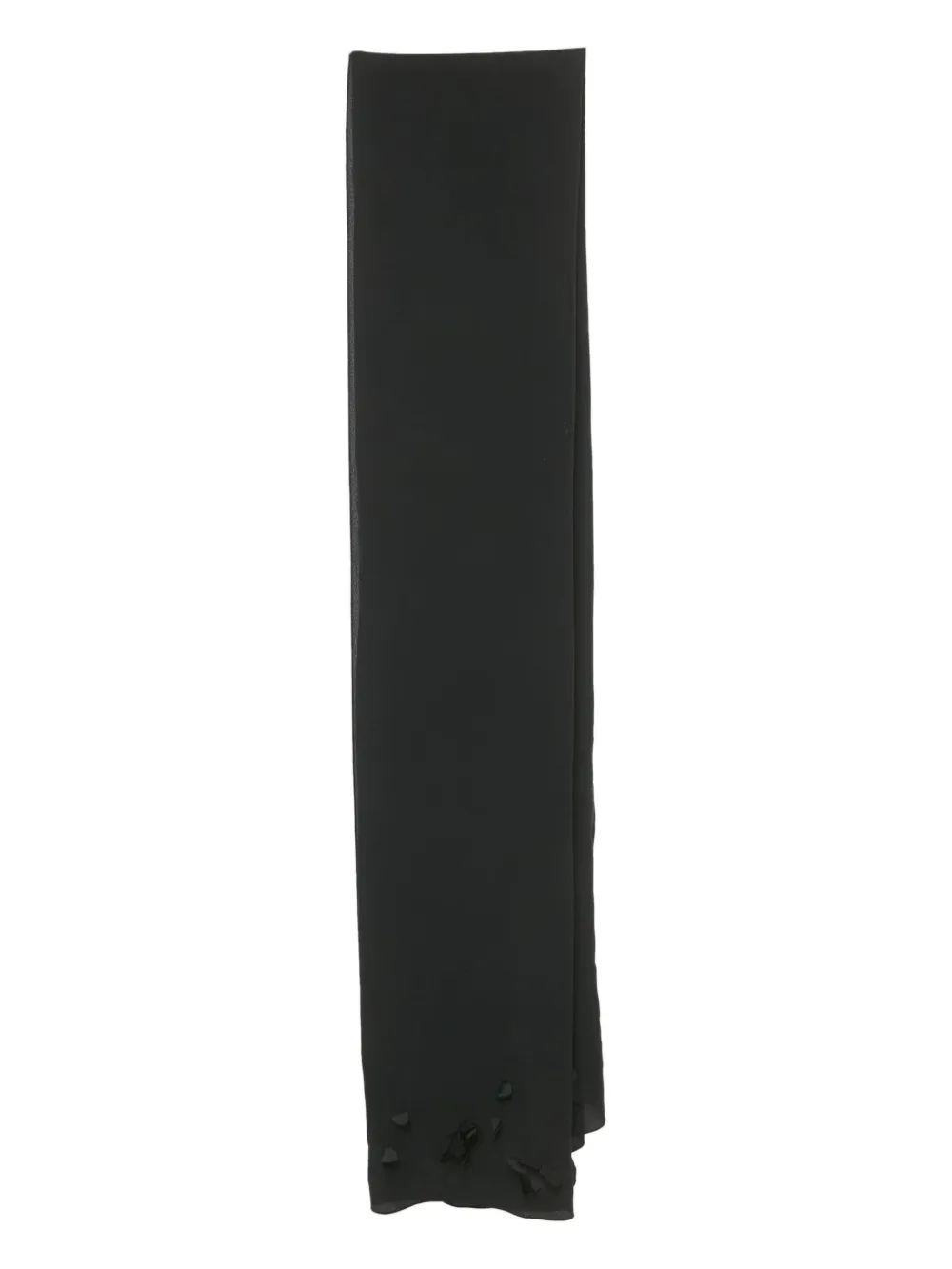 Jimmy Choo Pre-Owned floral-appliqué silk scarf | Image 2