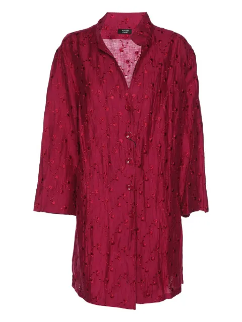 BASLER 刺绣细节长袖衬衫