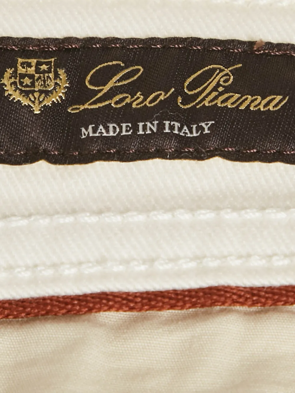 Loro Piana Pre-Owned five-pocket jeans - Wit