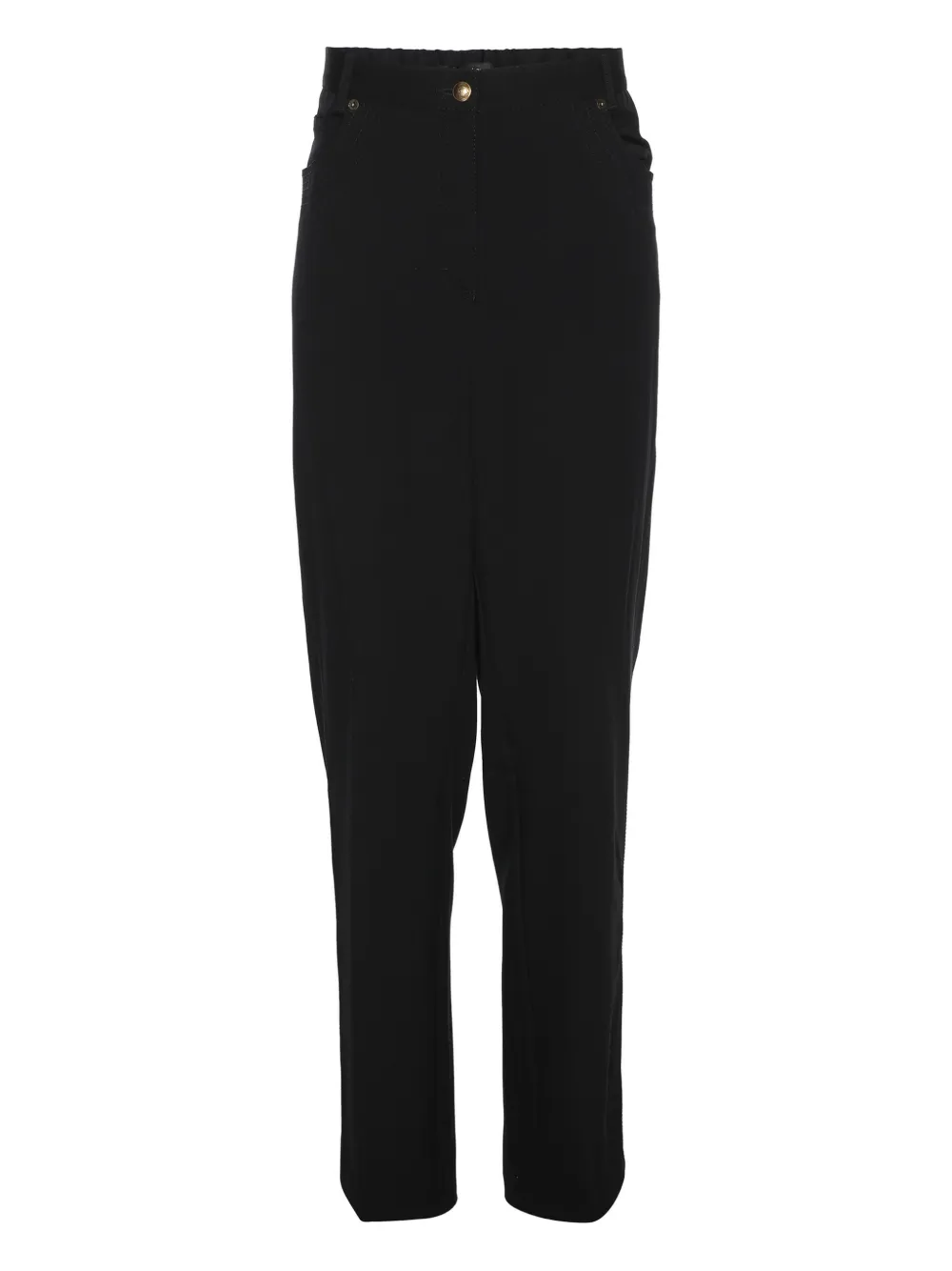 ELENA MIRO` Pantaloni dritti - Nero